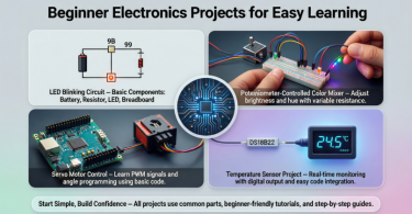 beginner electronics projects for easy learning