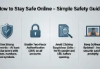 how to Stay safe online – simple safety guide
