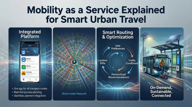 mobility as a service explained for smart urban travel