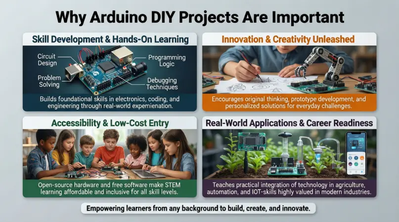 why is arduino dIY projects important