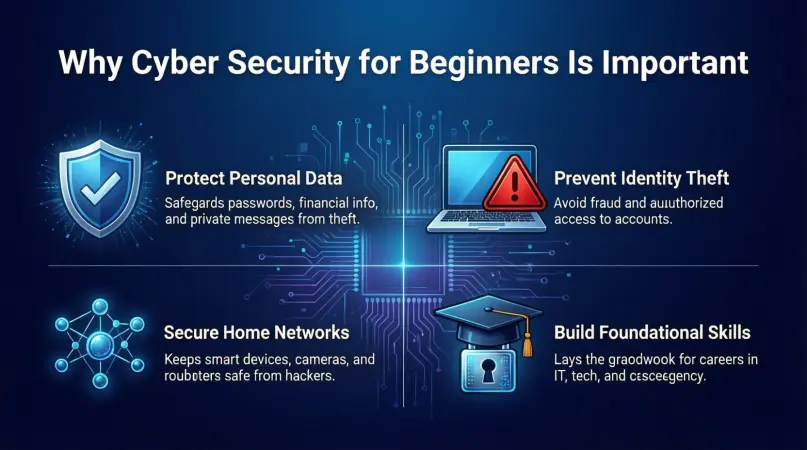 why is cyber security for beginners important
