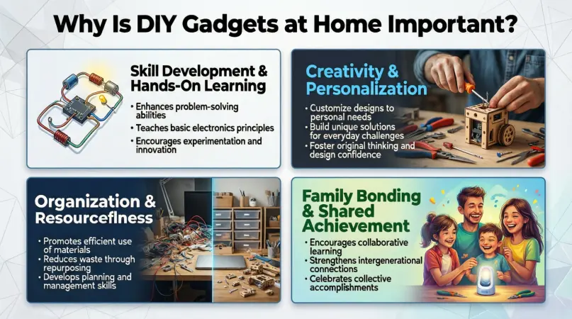 why is dIY gadgets at home important