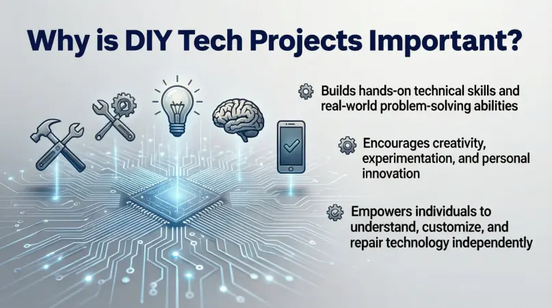 why is dIY tech projects important
