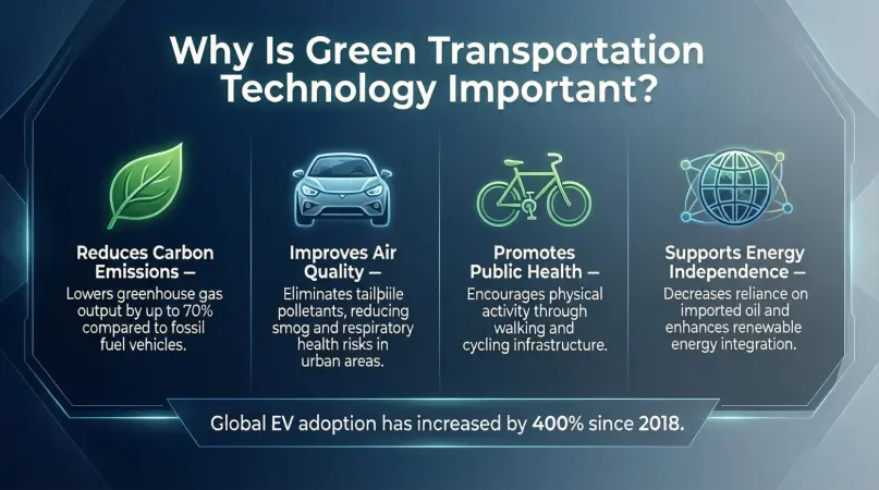 why is green transportation technology important