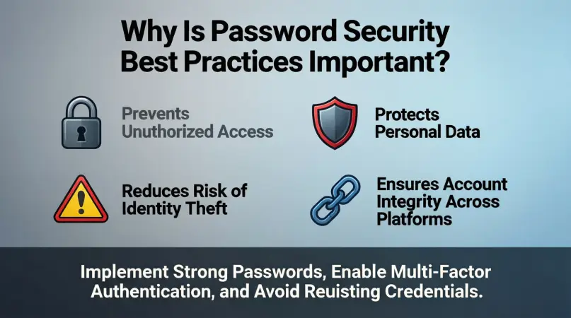 why is password security best practices important